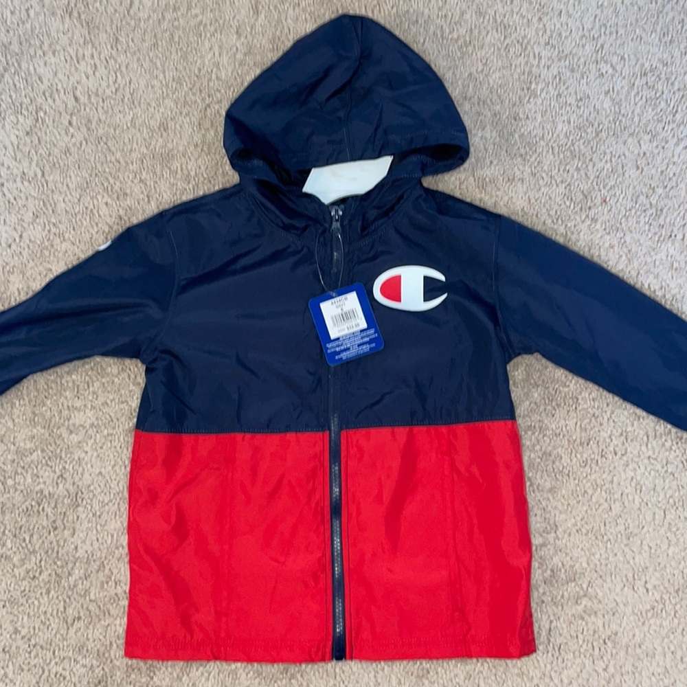 Champion Wind Breaker Jacket Size 6